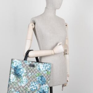 GUCCI GG Supreme Canvas Blooms Convertible Tote Bag | AlmaBagz