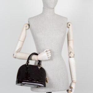 LOUIS VUITTON Alma BB Crossbody Bag Vernis Amarante | AlmaBagz