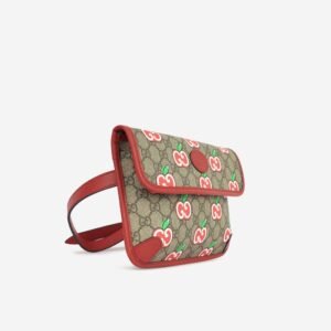 Gucci Supreme Belt Bag - Apple GG Monogram | AlmaBagz