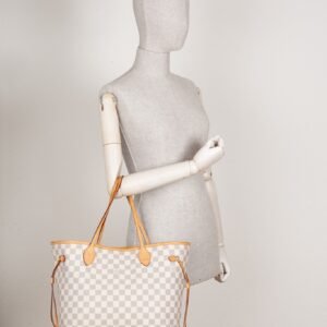 LOUIS VUITTON Neverfull MM Damier Azur | AlmaBagz