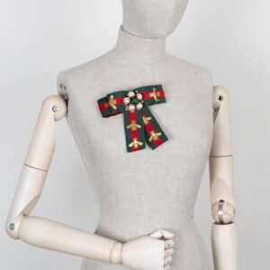 GUCCI Pearl Bow Brooch | AlmaBagz