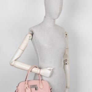 LOUIS VUITTON Milla PM Handbag Leather Pink | AlmaBagz