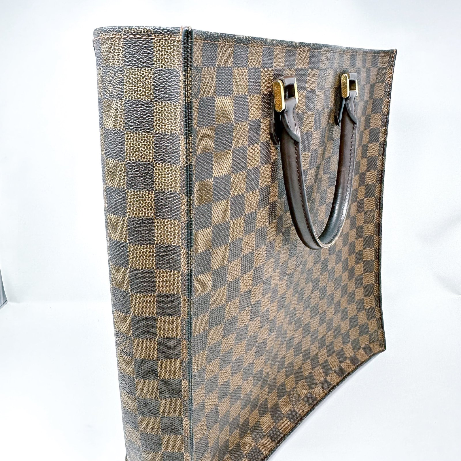 Louis Vuitton Sac Plat Damier Ebene Bag Vintage | AlmaBagz