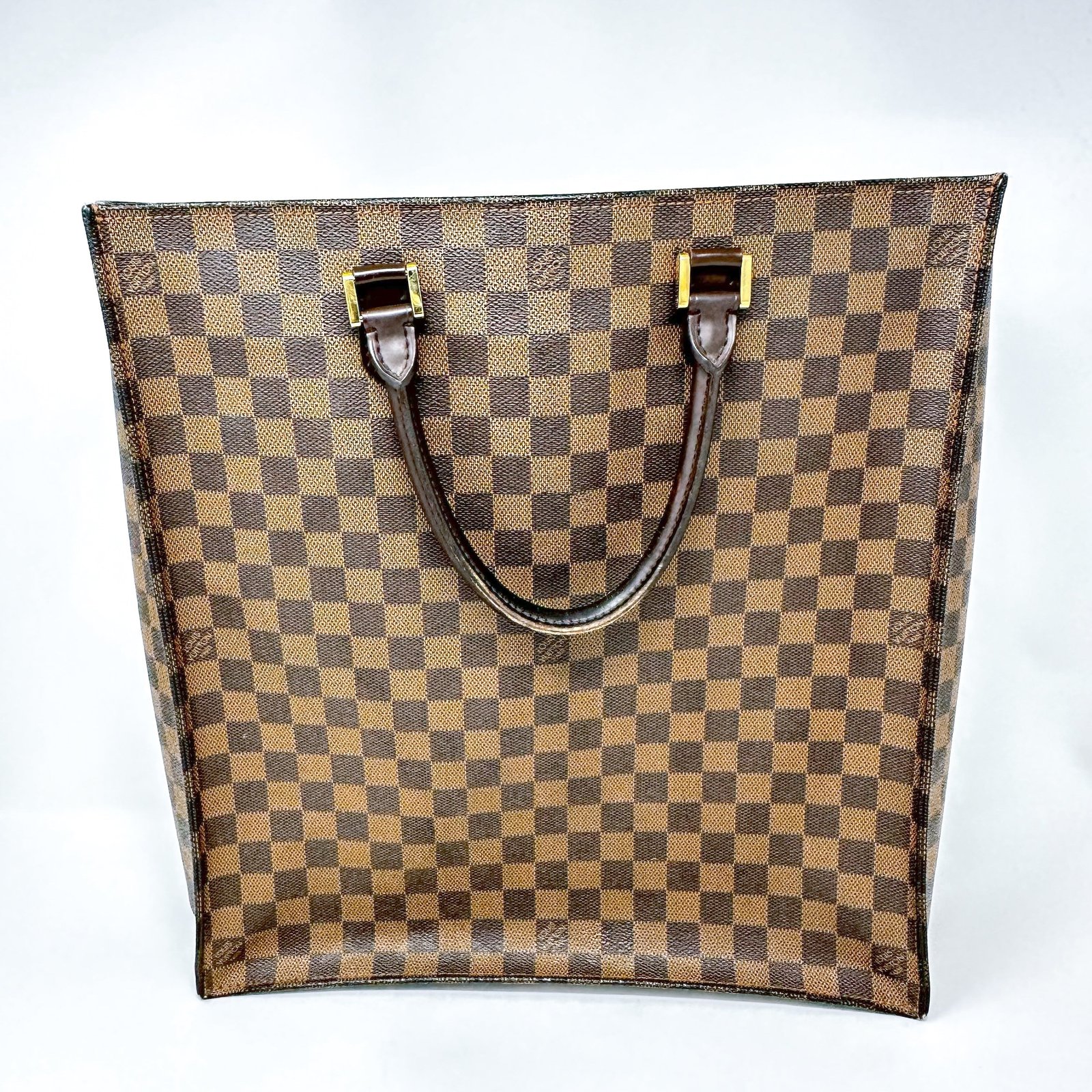 Louis Vuitton Sac Plat Damier Ebene Bag Vintage | AlmaBagz - Image 7