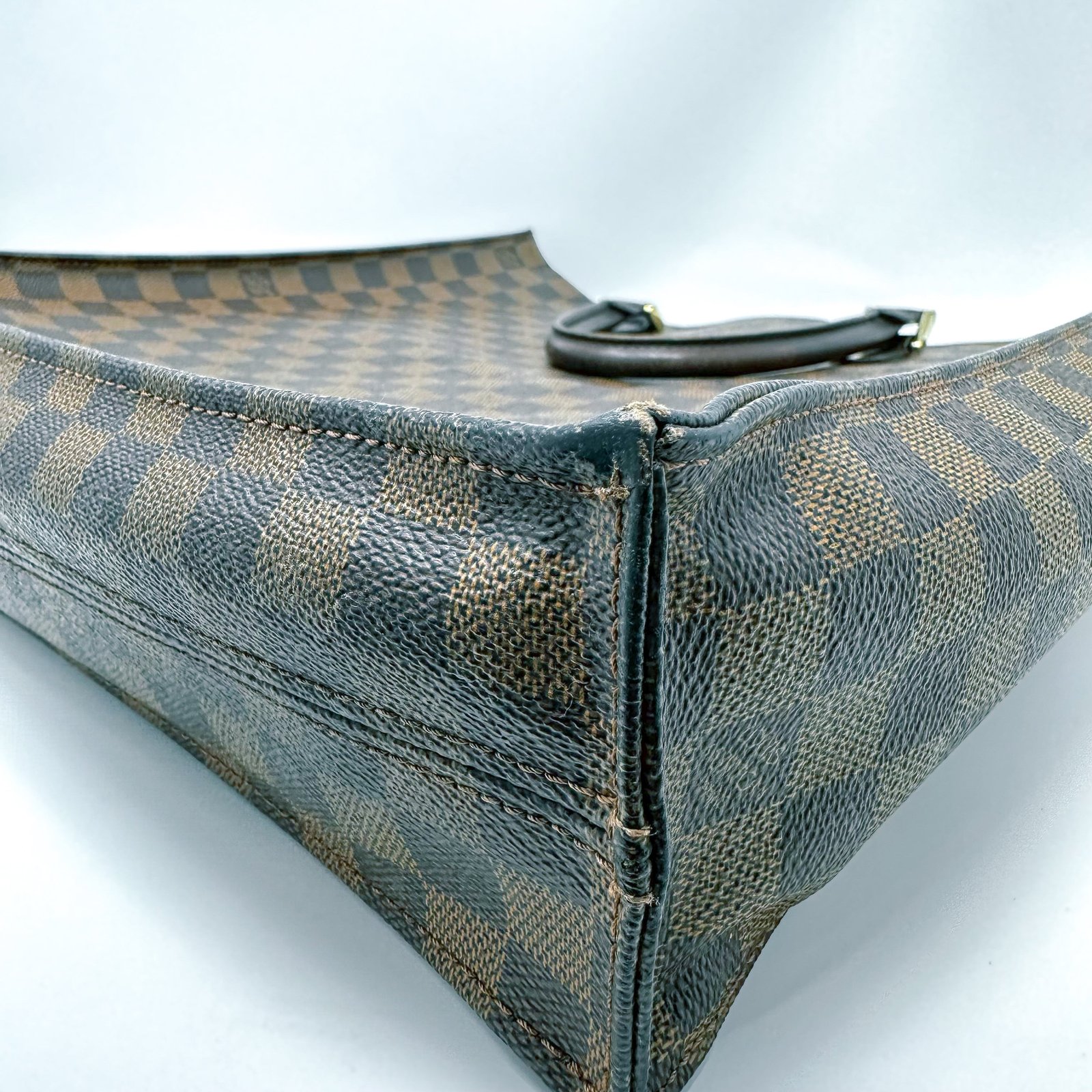 Louis Vuitton Sac Plat Damier Ebene Bag Vintage | AlmaBagz - Image 4
