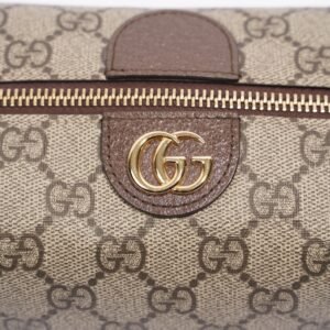 Gucci GG Ophidia Cosmetic Pouch Supreme Canvas | AlmaBagz