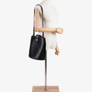 Louis Vuitton Cluny Black Epi Leather | AlmaBagz