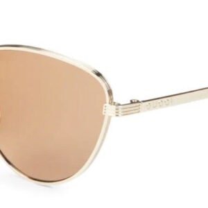 Gucci Cat Eye Sunglasses in Gold | AlmaBagz
