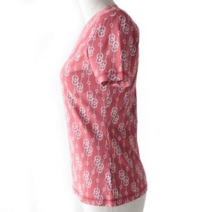 HERMES Cut cotton Red type 36 | AlmaBagz