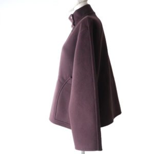 HERMES Jacket Main: 100% cashmere Brown type Women 40 Used | AlmaBagz