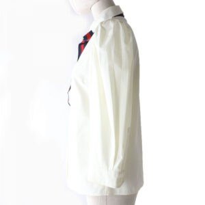 GUCCI blouse Outer: 100% cotton, part: 60% rayon, part: 40% cotton Ivory Women 38 Used | AlmaBagz
