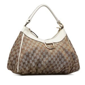 GUCCI GG Canvas Abbey D-Ring Hobo Hobo Bag | AlmaBagz