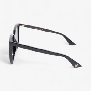 Gucci Interlocking G Sunglasses Black Acetate 140mm | AlmaBagz