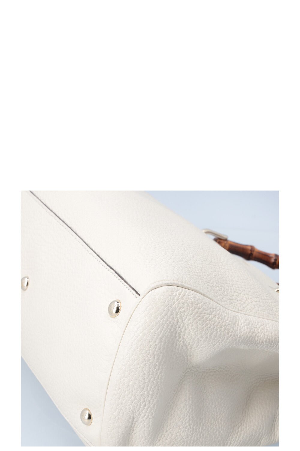 GUCCI 2 Way Bamboo Tote Ivory | AlmaBagz - Image 19