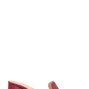 GUCCI Horsebit Mules Leather Red | AlmaBagz