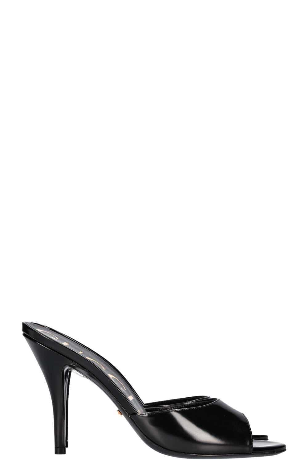 GUCCI Slide Heels Black | AlmaBagz