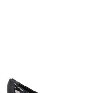 LOUIS VUITTON Crystal Toe Heels Black Patent | AlmaBagz
