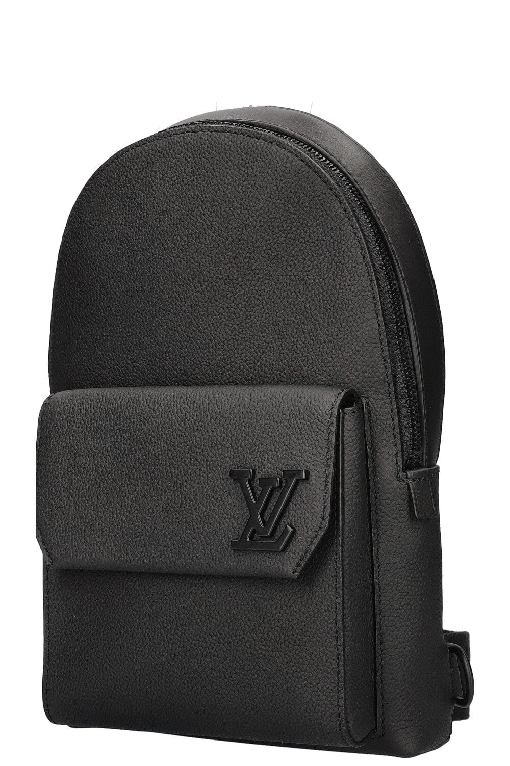 LOUIS VUITTON Pilot Sling Bag Leather Black | AlmaBagz - Image 5