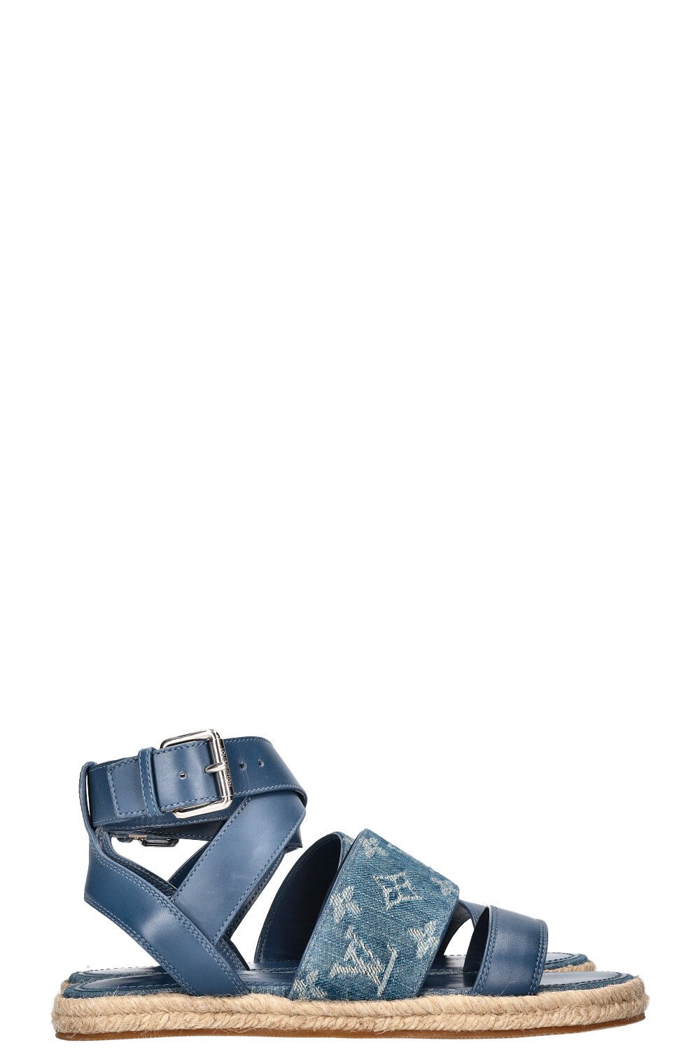 LOUIS VUITTON Sandals MNG Denim Blue | AlmaBagz