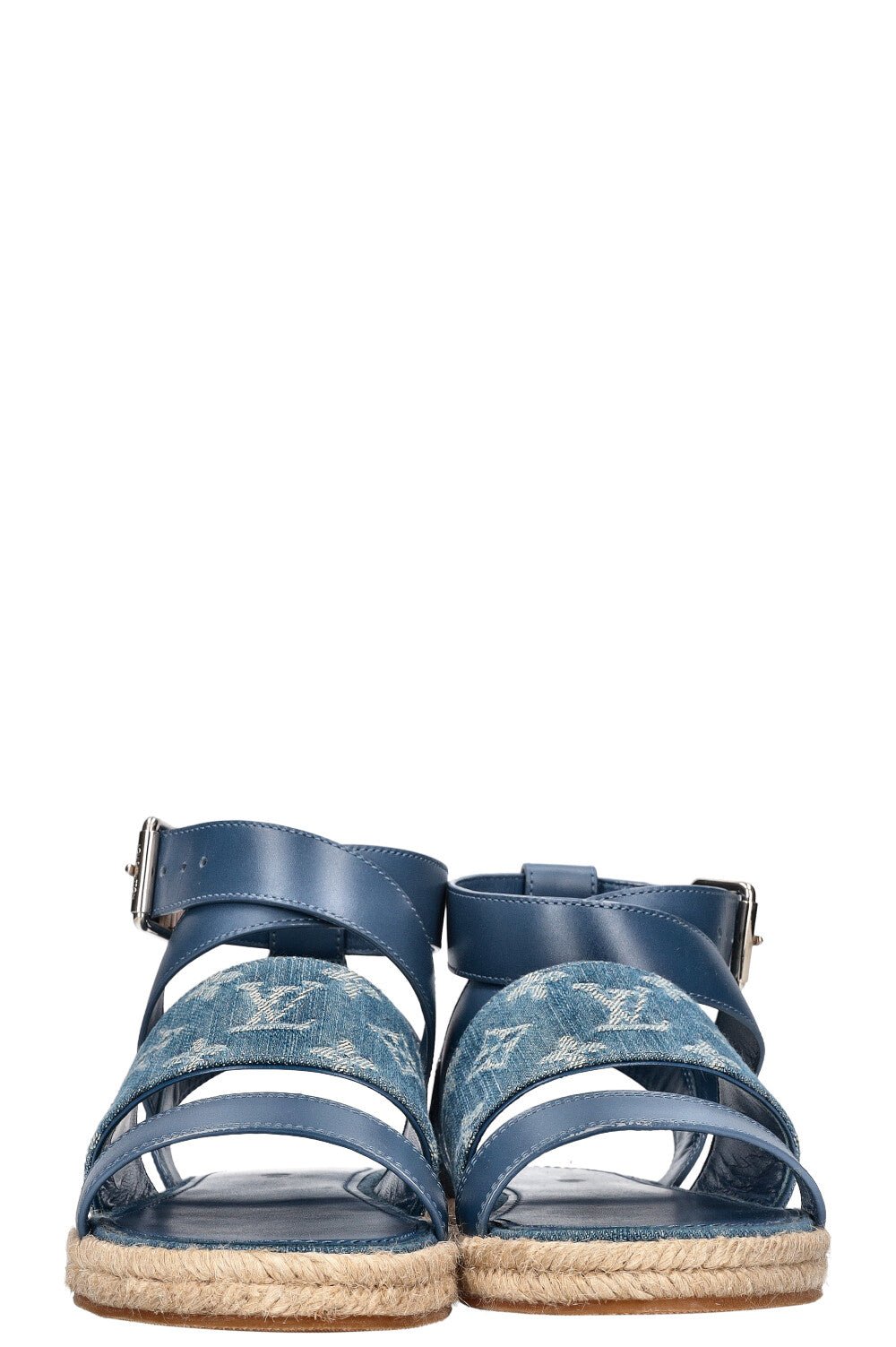 LOUIS VUITTON Sandals MNG Denim Blue | AlmaBagz - Image 5