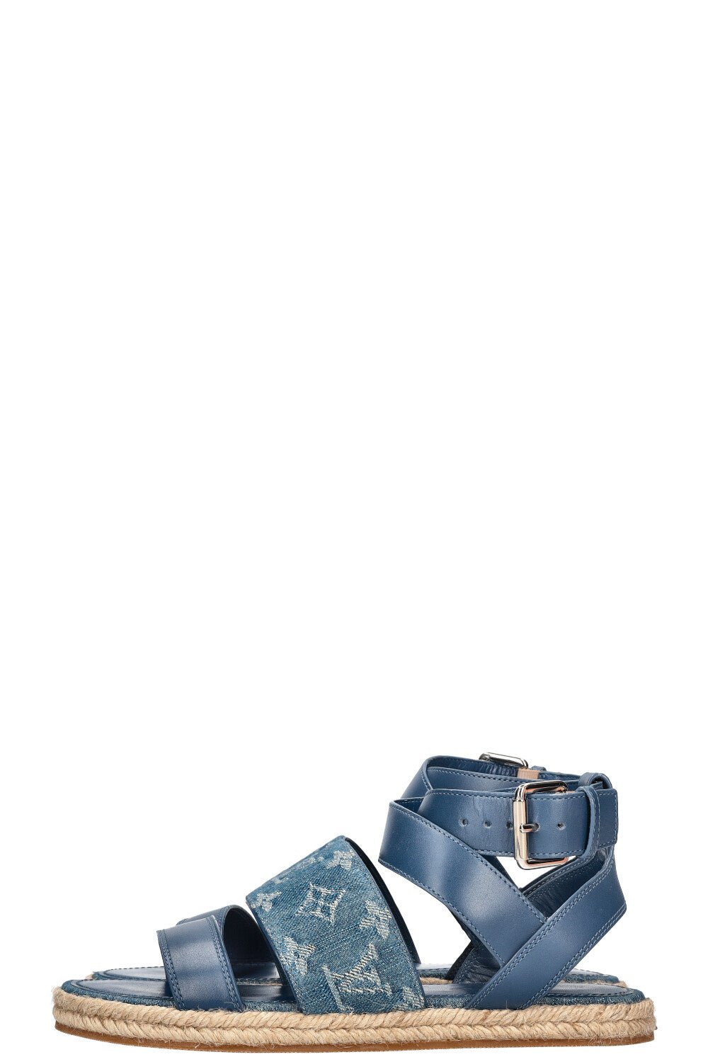 LOUIS VUITTON Sandals MNG Denim Blue | AlmaBagz - Image 3