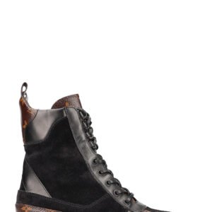 LOUIS VUITTON Laureate Boots MNG Black | AlmaBagz