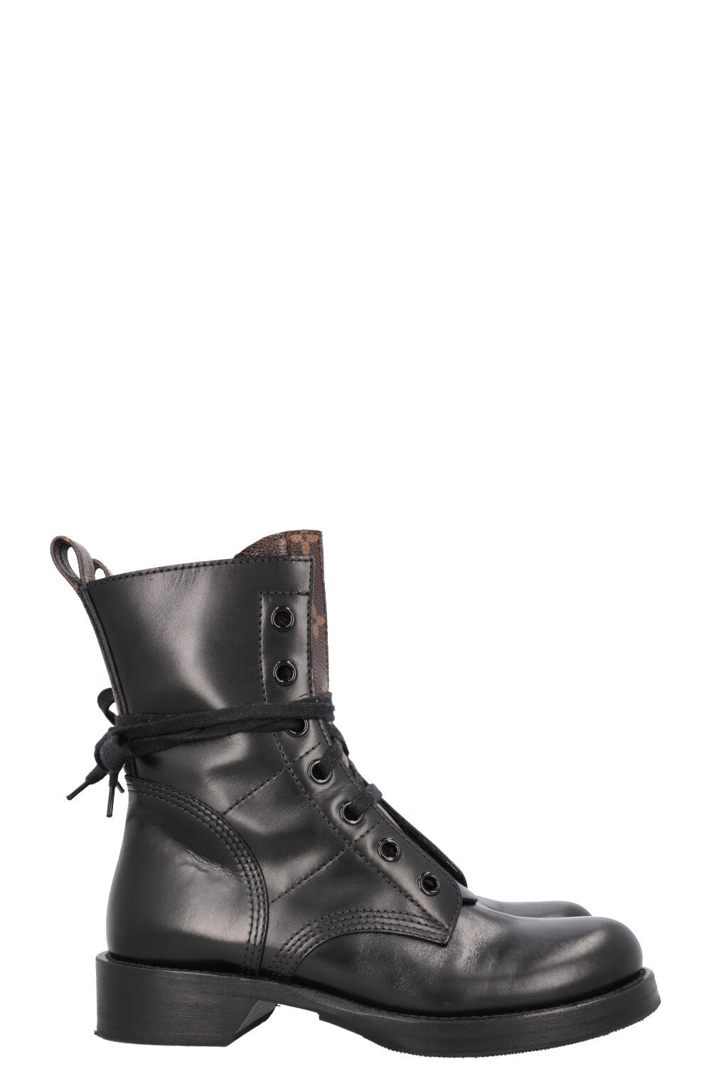 LOUIS VUITTON Metropolis Ranger Boots Black MNG | AlmaBagz