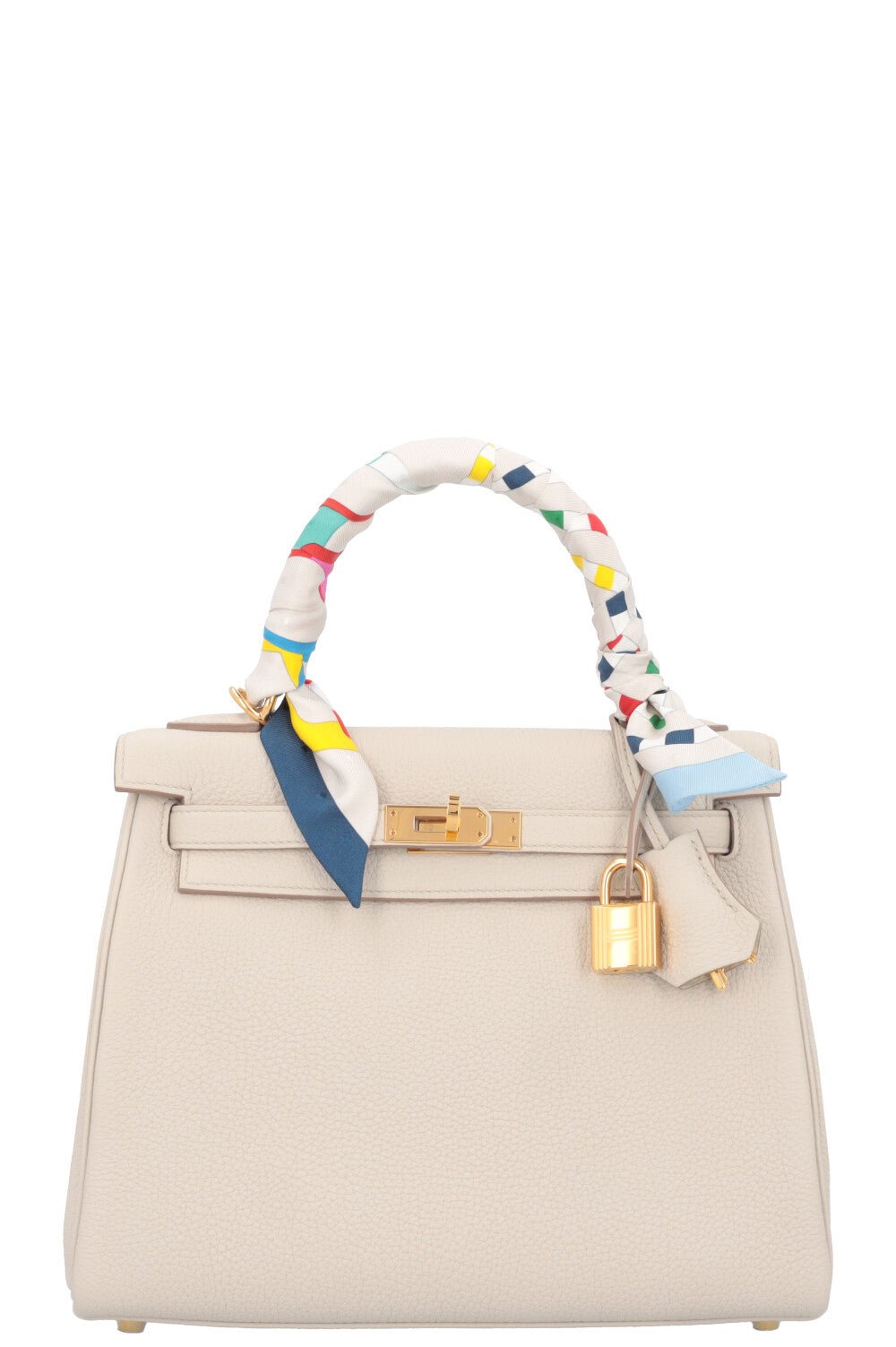 HERMES Kelly 25 Togo Beton | AlmaBagz - Image 3