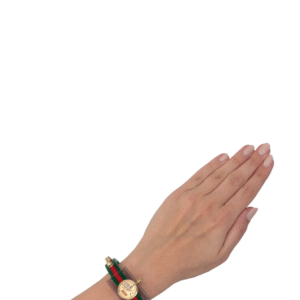 GUCCI Resin Watch Green Red | AlmaBagz