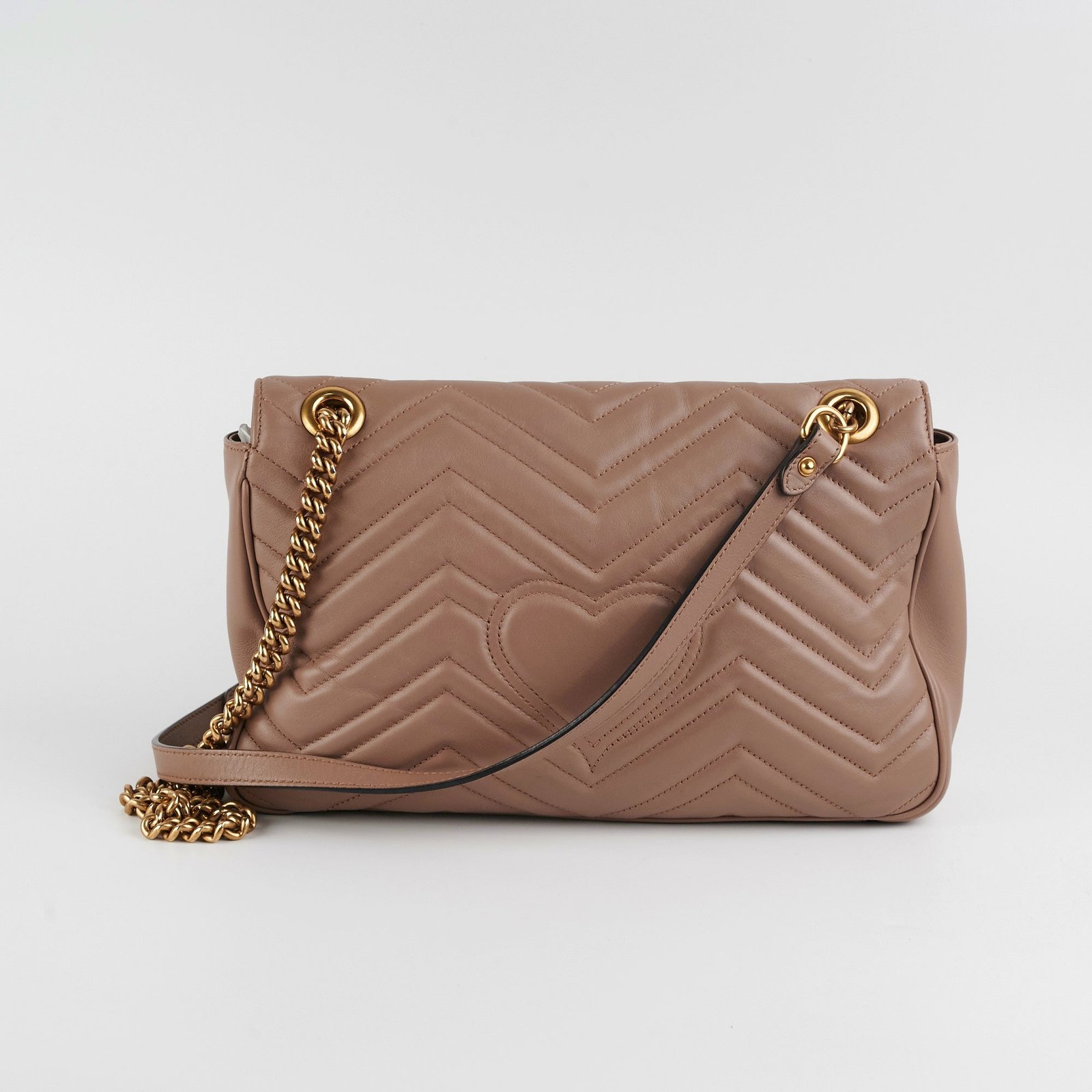 Gucci Marmont Dusty Pink Medium | AlmaBagz