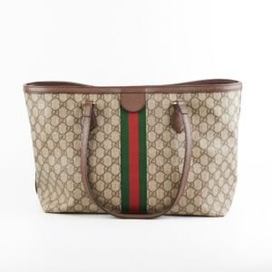 Gucci GG Supreme Ophidia Medium Tote | AlmaBagz