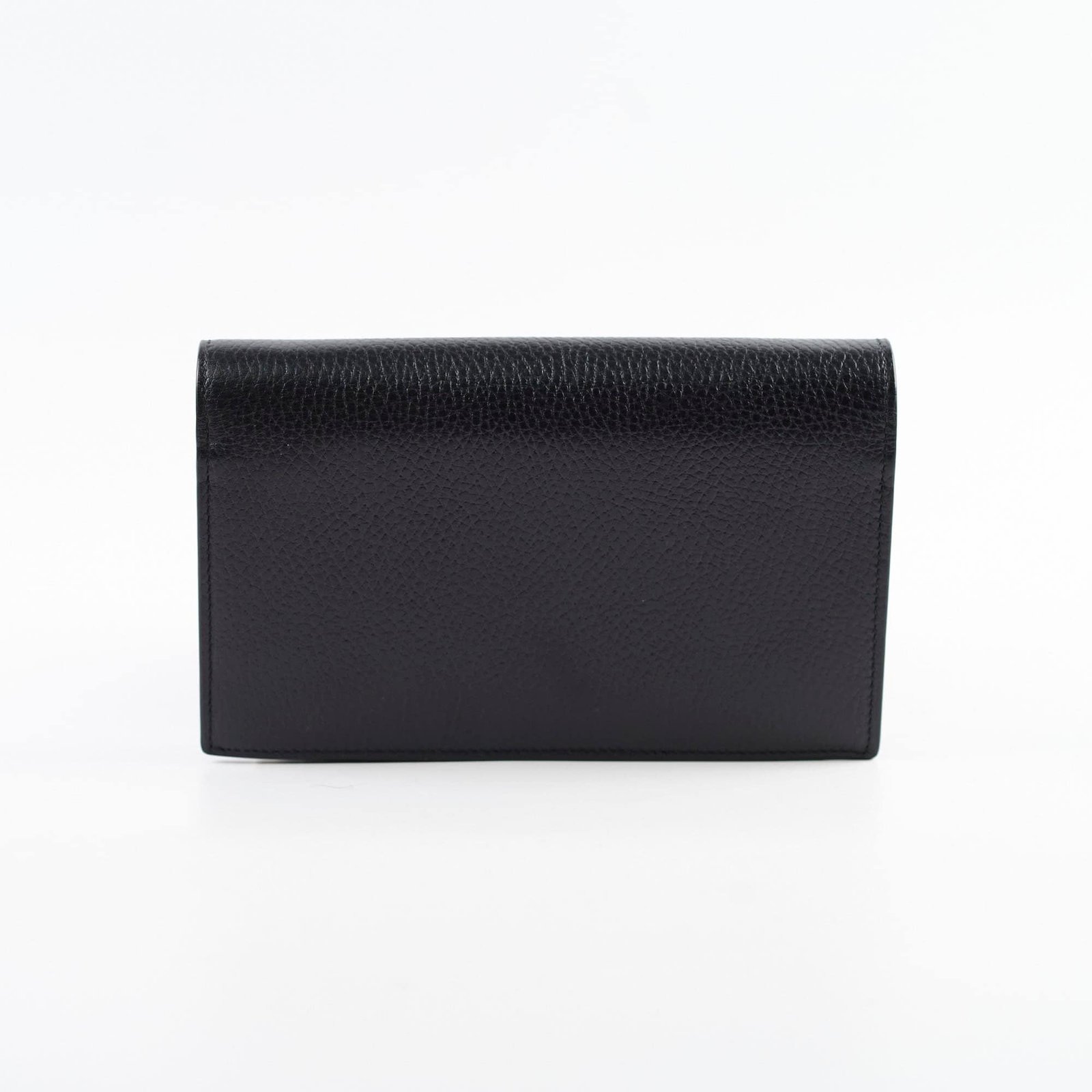 Gucci Black Logo Wallet On Chain WOC | AlmaBagz
