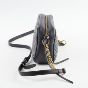Gucci Marmont Camera Bag Black | AlmaBagz