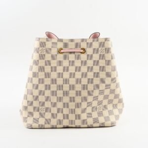 Louis Vuitton Neo Noe Damier Azur Pink | AlmaBagz