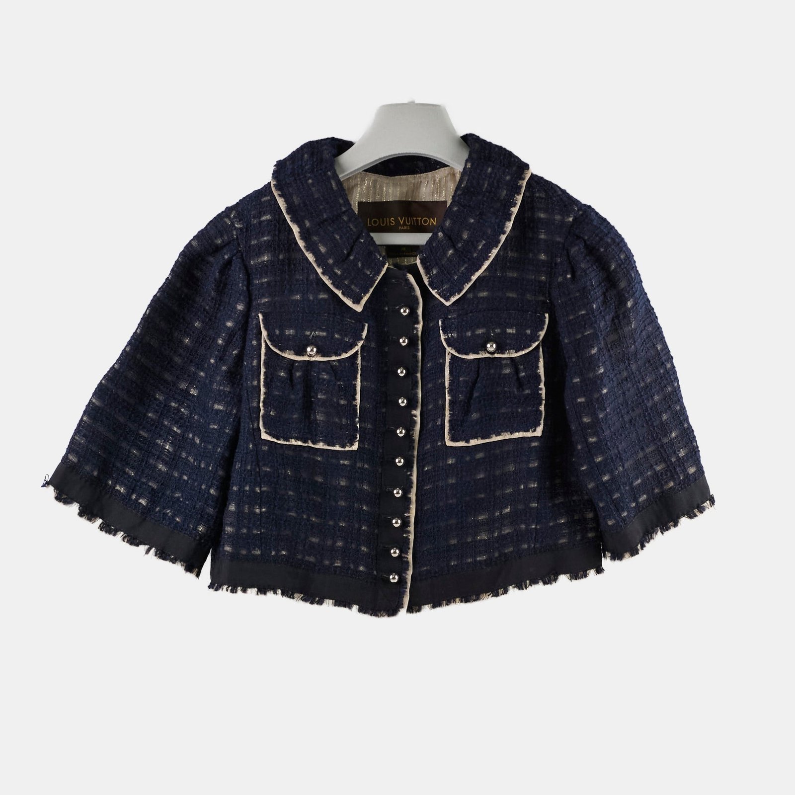 Louis Vuitton 2 Piece Suit Navy Size 38 | AlmaBagz