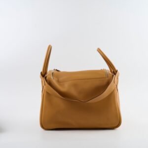 Hermes Lindy 30 Caramel Evercolor T Stamp | AlmaBagz