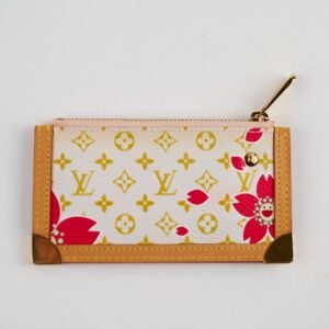 Louis Vuitton Cherry Blossom Pochette Cle Coin Case | AlmaBagz