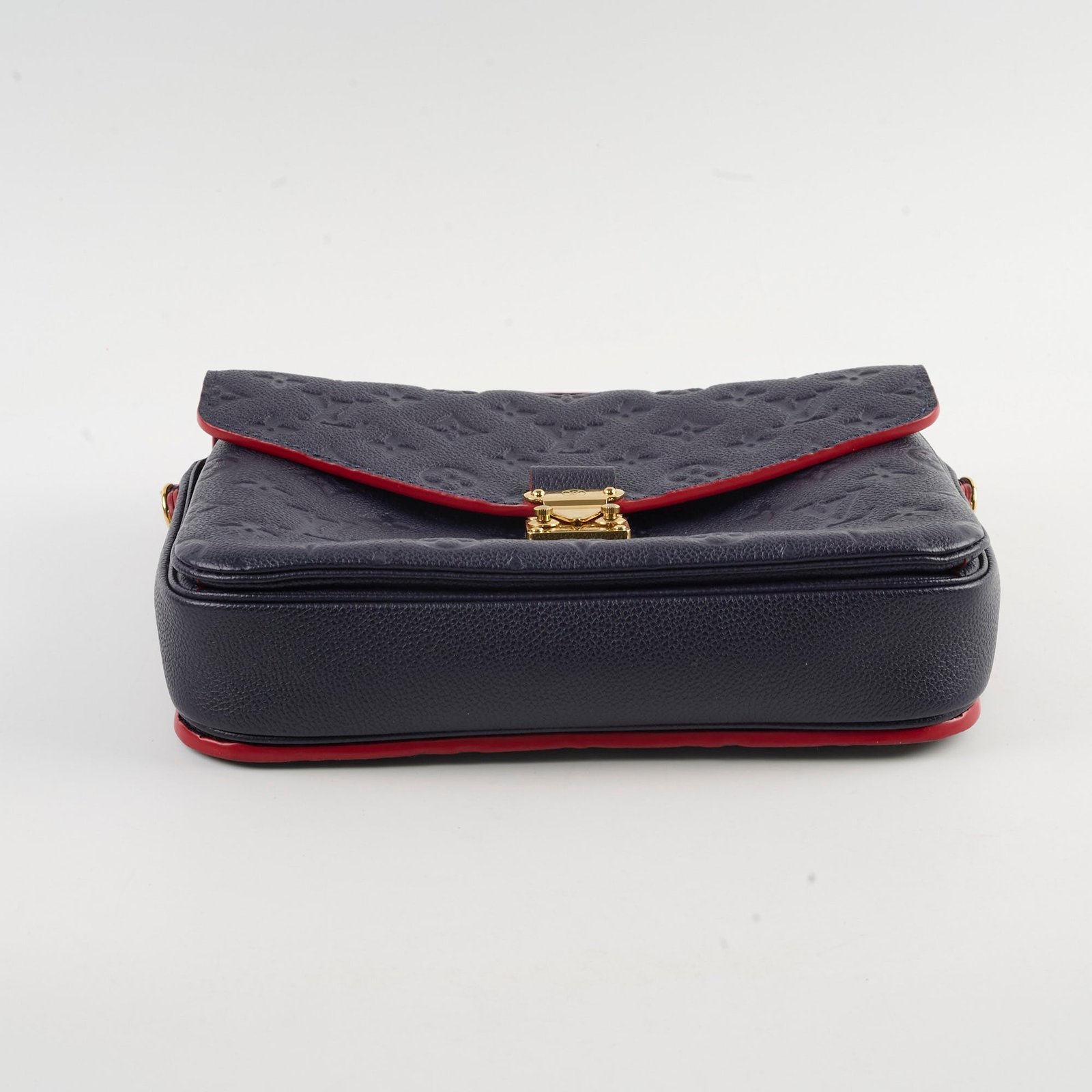 Louis Vuitton Pochette Metis Navy Empreinte | AlmaBagz - Image 3