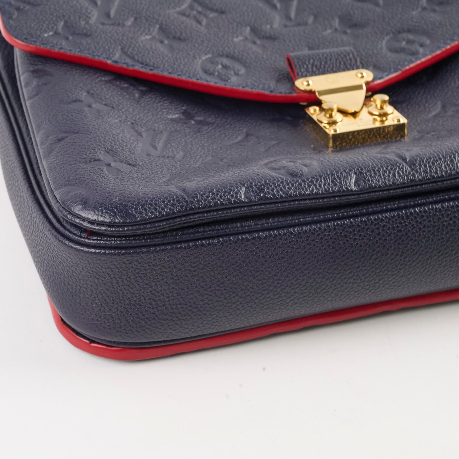 Louis Vuitton Pochette Metis Navy Empreinte | AlmaBagz - Image 8