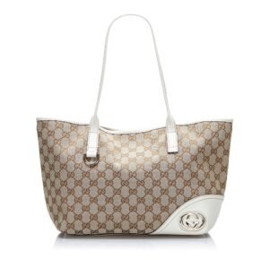 Gucci GG Canvas New Britt Tote Tote Bag | AlmaBagz