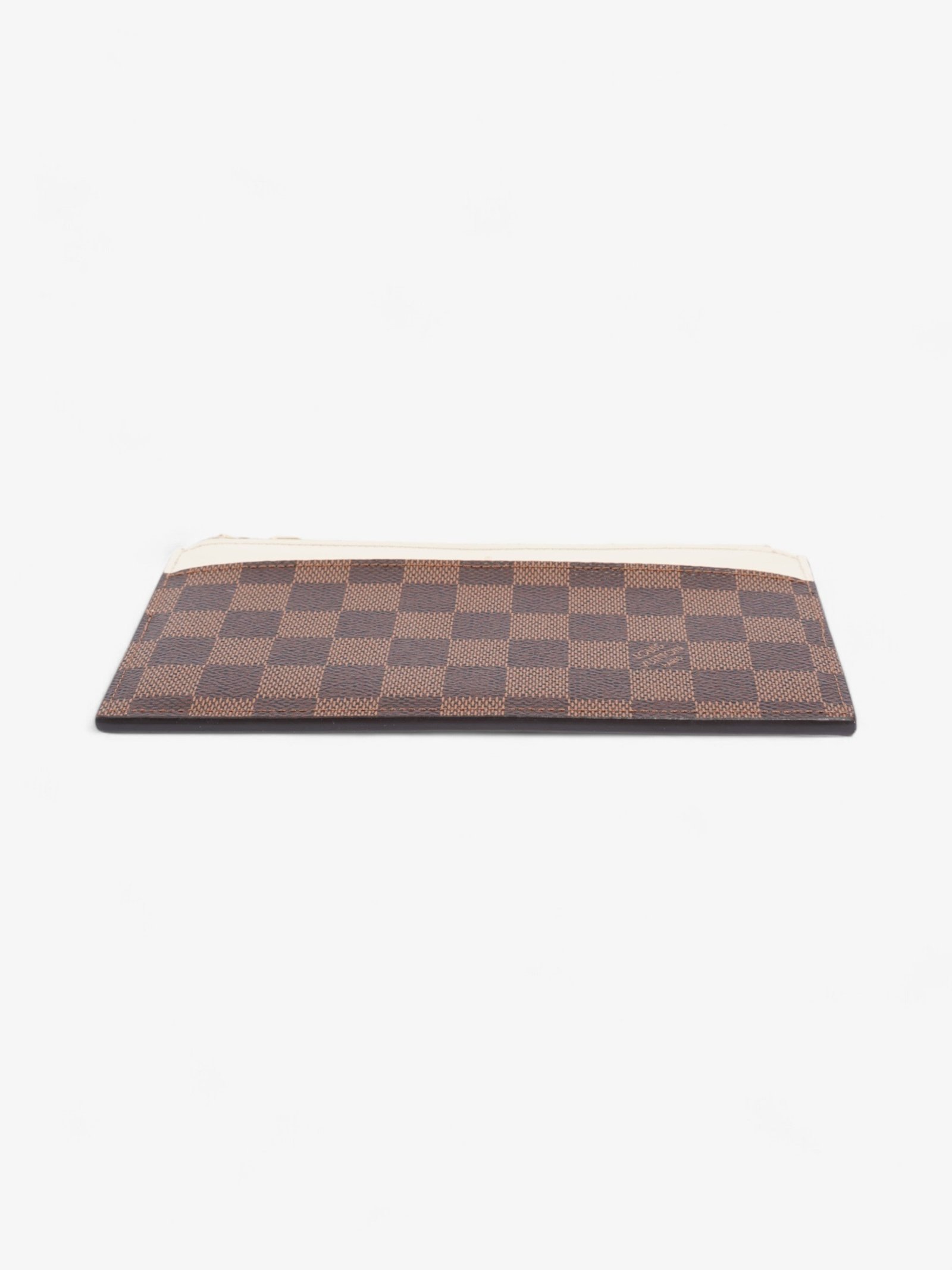 Louis Vuitton Slim Purse Damier Ebene / Cream Canvas | AlmaBagz - Image 4
