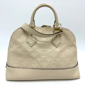 LOUIS VUITTON Handbag M44885 Monogram Ann Platt Leather beige Monogram Ann Platt Neo Arma PM | AlmaBagz