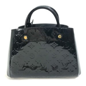 LOUIS VUITTON Handbag M50171 Monogram Vernis black Monogram Vernis Montaigne BB | AlmaBagz