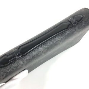 LOUIS VUITTON Long Wallet Purse M61698 Monogram Eclipse Canvas black Monogram Eclipse Zippy XL mens Used | AlmaBagz