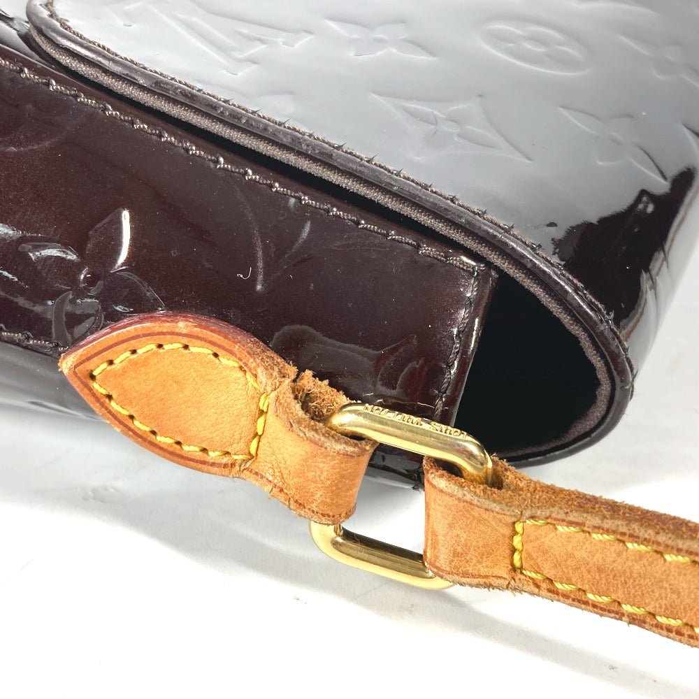 LOUIS VUITTON Shoulder Bag M91704 Monogram Vernis purple Monogram Vernis Bell flower PM Women Used | AlmaBagz - Image 9