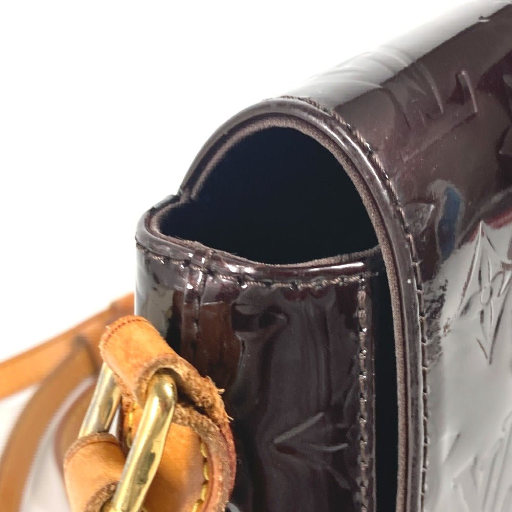 LOUIS VUITTON Shoulder Bag M91704 Monogram Vernis purple Monogram Vernis Bell flower PM Women Used | AlmaBagz - Image 12