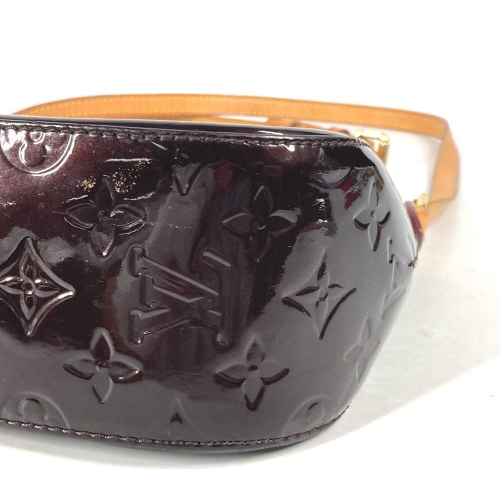 LOUIS VUITTON Shoulder Bag M91704 Monogram Vernis purple Monogram Vernis Bell flower PM Women Used | AlmaBagz - Image 6