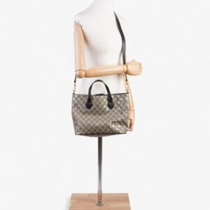 Gucci GG Bee Tote Supreme Coated Canvas Small | AlmaBagz