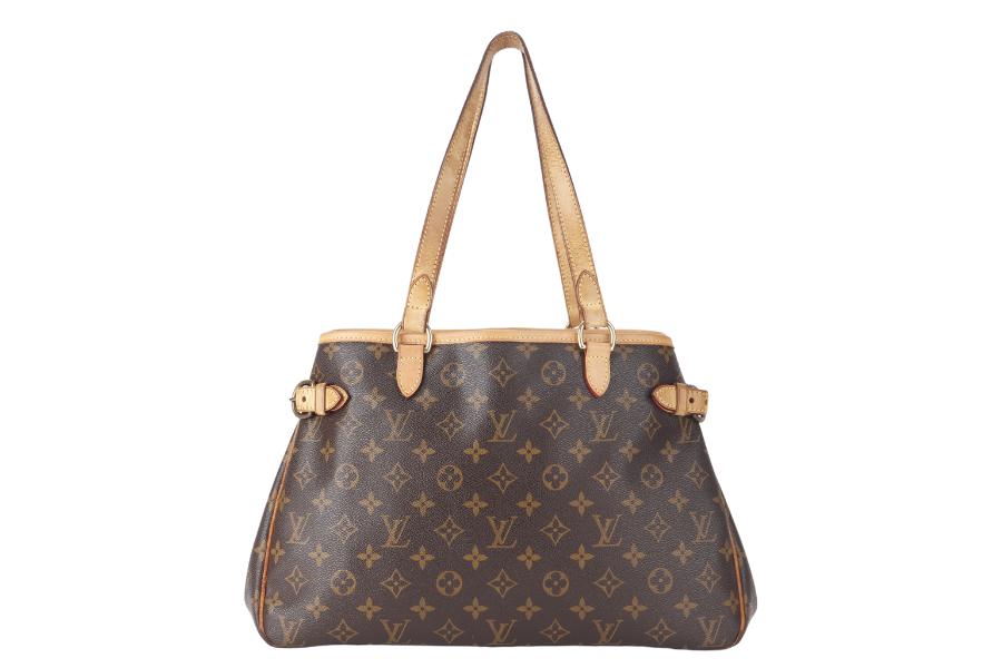 LOUIS VUITTON M51154 BATIGNOLLES TOTE BAG MONOGRAM CANVAS GOLD HARDWARE WITH DUST COVER | AlmaBagz