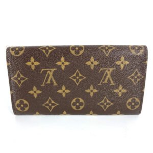 LOUIS VUITTON Long Wallet Purse M61726 Monogram canvas Brown Monogram Portomon Credit Women Used | AlmaBagz